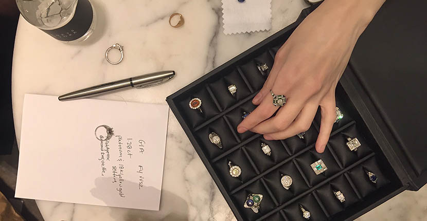 The Adventurine Posts Barneys’ Antique Expert on Engagement Rings