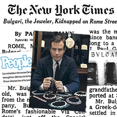 The Adventurine Posts The Mafia Kidnapped Gianni Bulgari in 1975