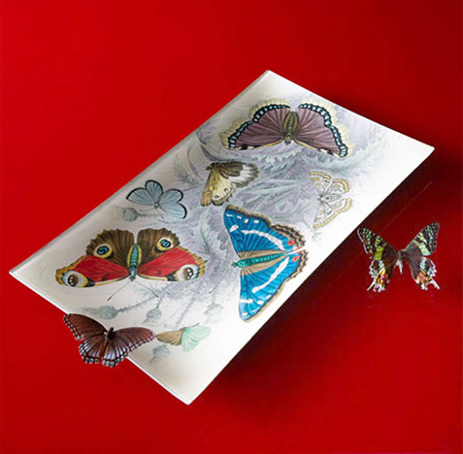 John Derian Butterfly Tray Photo via Neiman Marcus