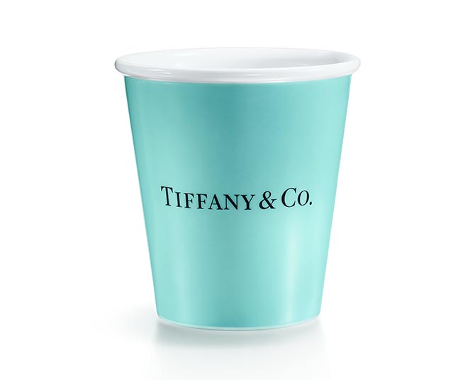 Tiffany Bone China Paper Cup Photo courtesy