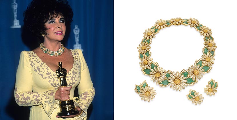 The Adventurine Posts Elizabeth Taylor’s Symbolic Oscar Jewelry