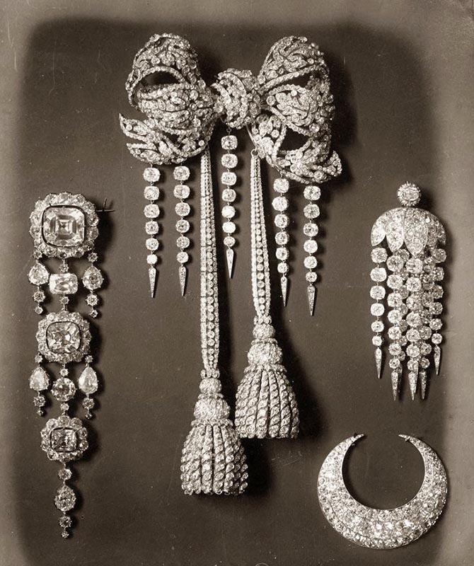 History of Famous Jewels and Collections: Diamonds of Empress Eugenie 1873