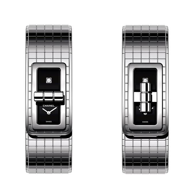 The Chanel Coco Code Watch shown at Baselworld Photo courtesy
