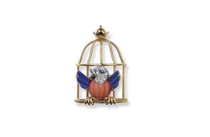 Cartier Brooch with free bird Property of Collection Cartier © Cartier, Photo Nils Herrmann