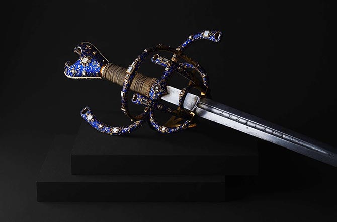 Christian IV’s accolade sword Property of the Royal Danish Collection at Rosenborg Photo Iben Kaufmann