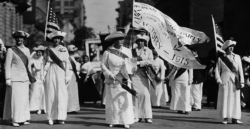 The Adventurine Posts The Gold Wreath of a New York Suffragist