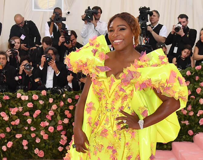 Serena Williams wore jewels by De Grisogono at the 2019 Met Gala 