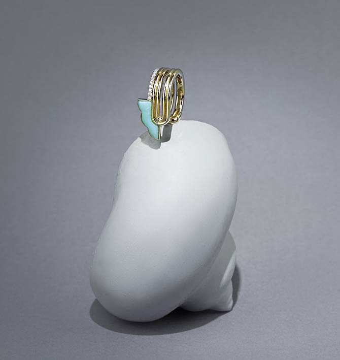 A ring from Ioanna Souflia’s Atelier collection. Photo courtesy