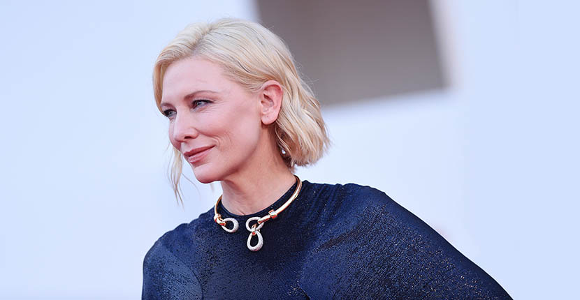The Adventurine Posts Cate Blanchett Wears Italian Jewels in Venice