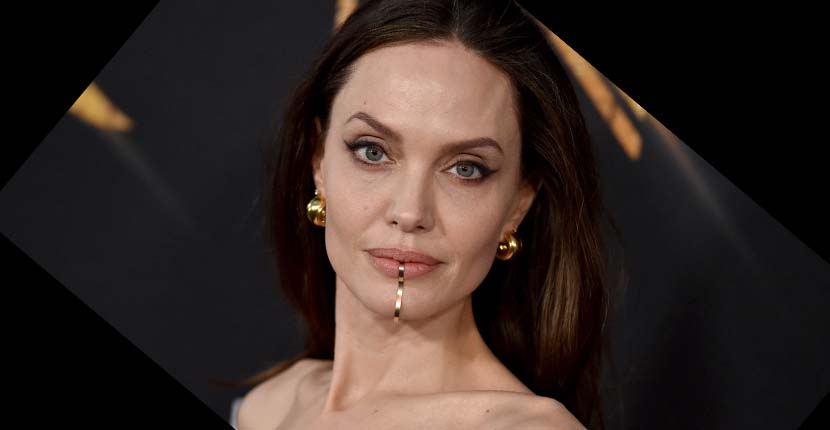 The Adventurine Posts What Is Angelina Jolie Wearing on Her Chin?