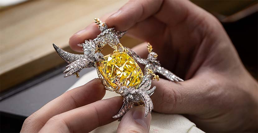 The Adventurine Posts The Tiffany Diamond Has A Joyful New Setting